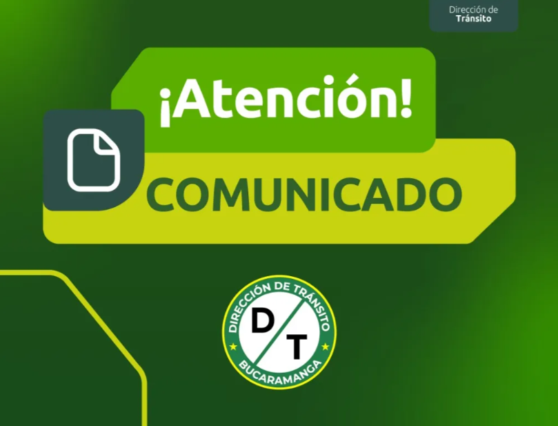 ¿Su vehículo aparece en el listado? Tránsito de Bucaramanga publicó las placas que deben revisar los interesados