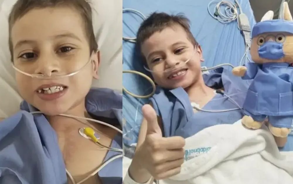 Lucas Murillo se recupera de la compleja cirugía de corazón y por ahora no necesitará transplante