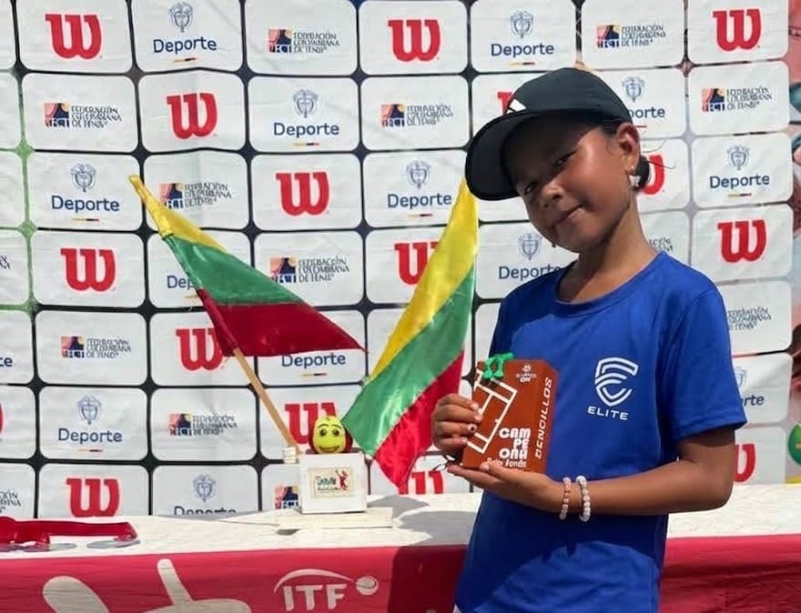 Ana Victoria campeona en Festival Nacional Infantil de Tenis