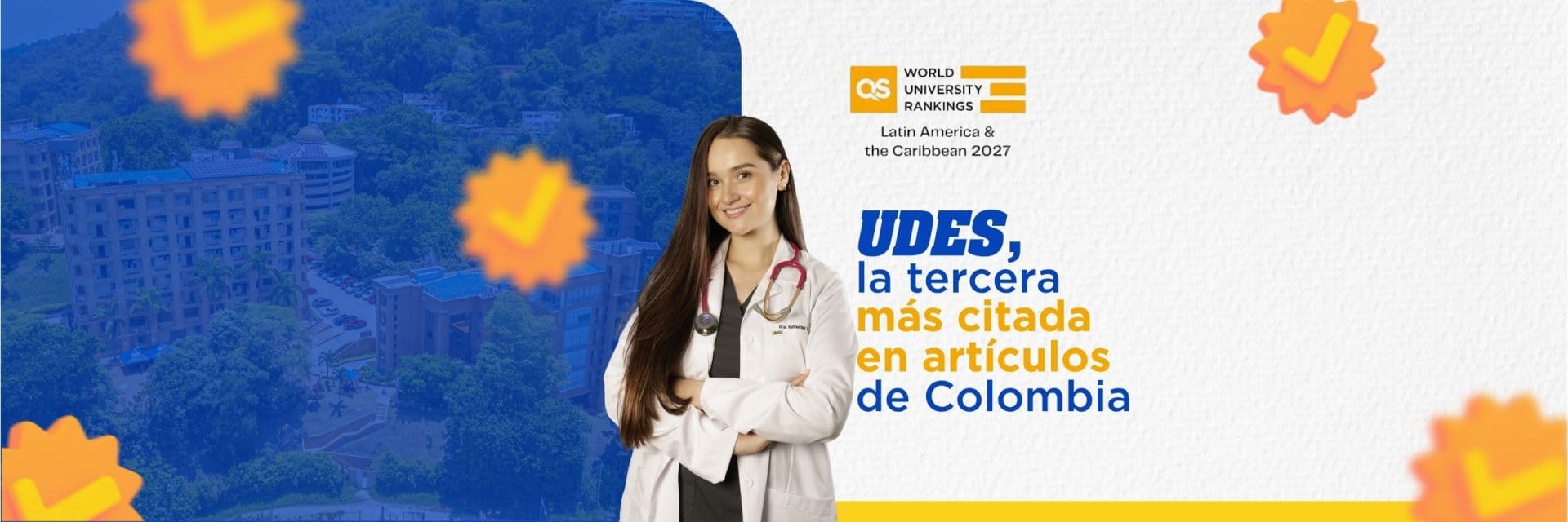 UDES se destaca en ranking QS de universidades de América Latina