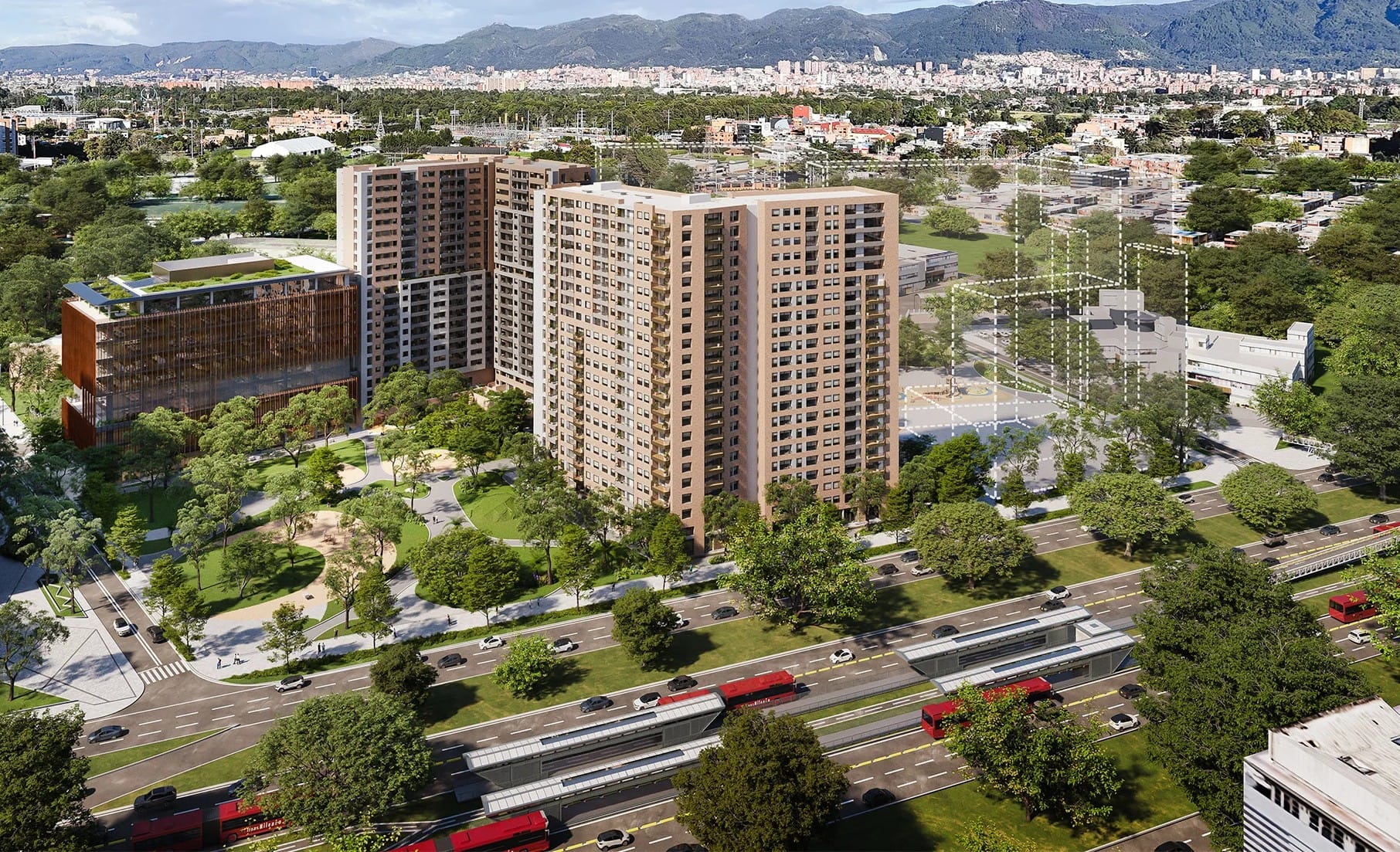 Incorporar modelos habitacionales para reducir largos desplazamientos