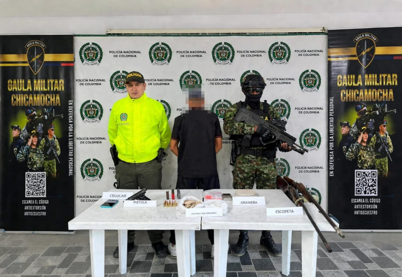 Tropas del Ejército le amargaron la traba a 'Mariguano'