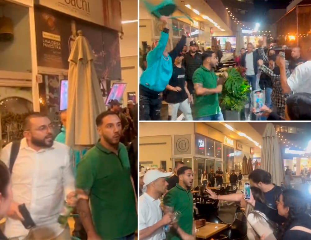 VIDEO. Se armó trifulca con sillas entre seguidores y opositores de un político imagen de la publicación