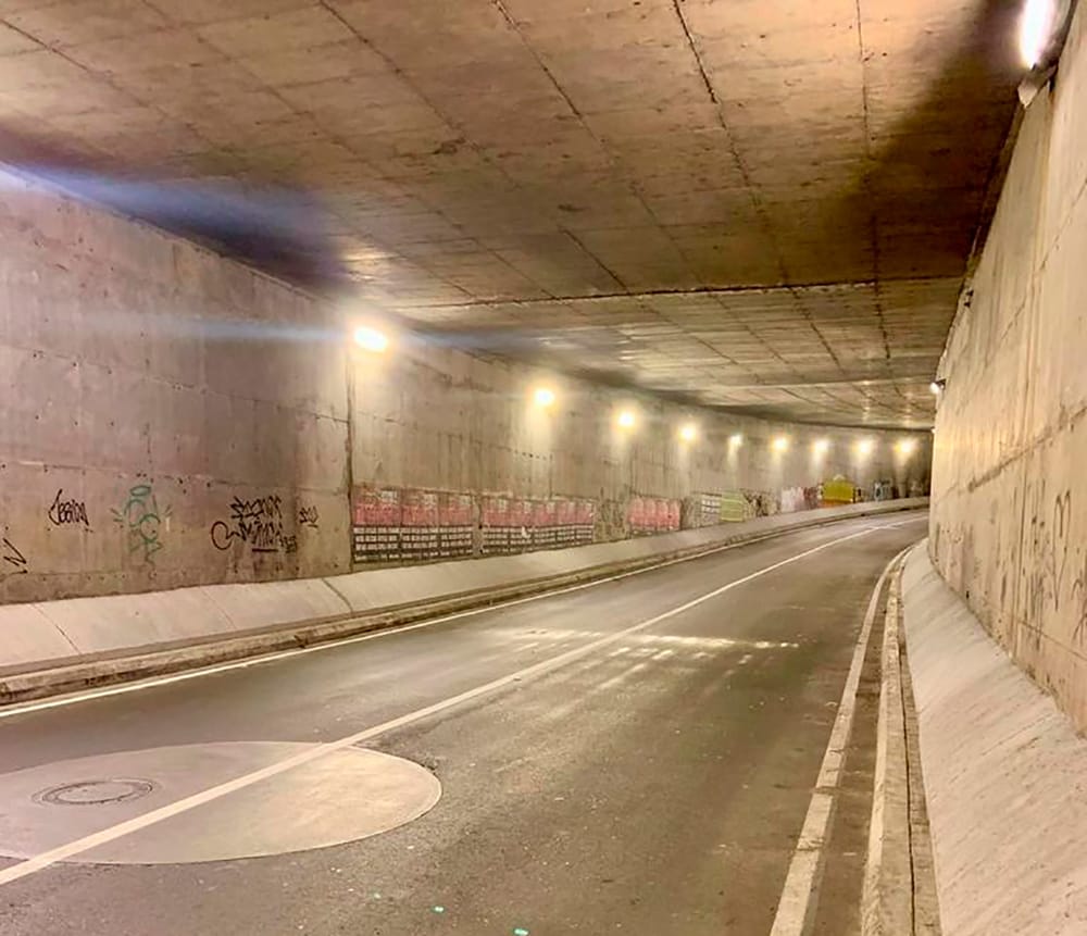 Finalizó intervención en el deprimido del Mesón de los Búcaros para prohibición de peatones imagen de la publicación