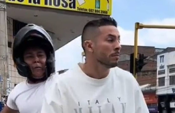 Modelo que estaba en sesión de fotos fue robado y quedó filmado imagen de la publicación