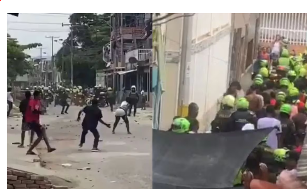 Un ladrón fue capturado y comunidad salió protestar en contra de la Policía imagen de la publicación