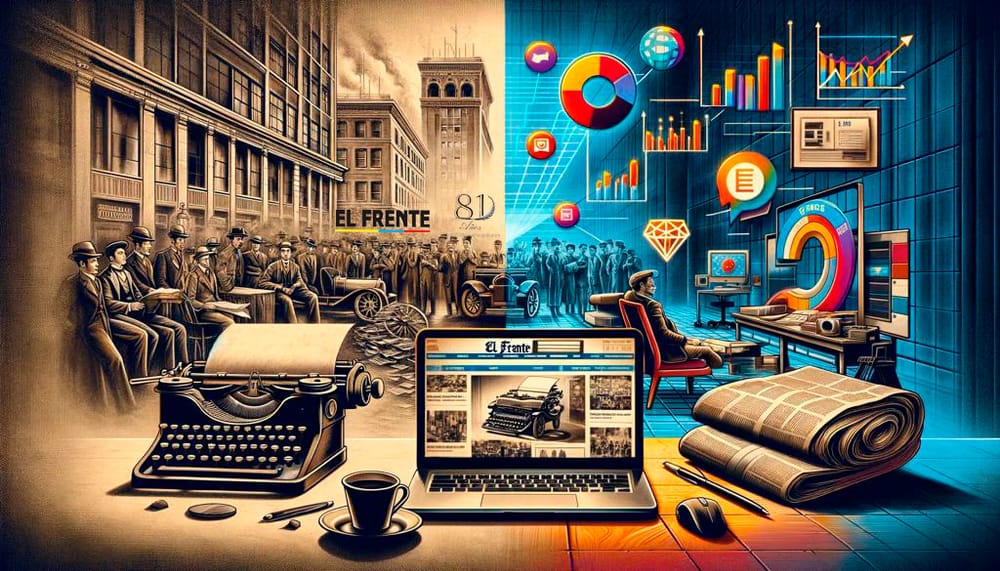 El Frente: Primer medio regional en adoptar Tecnología AI para transformar el Periodismo imagen de la publicación