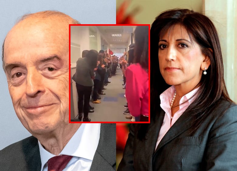 Calle de honor y aplausos a Martha Lucía Zamora, a quien Petro le pidió la renuncia imagen de la publicación