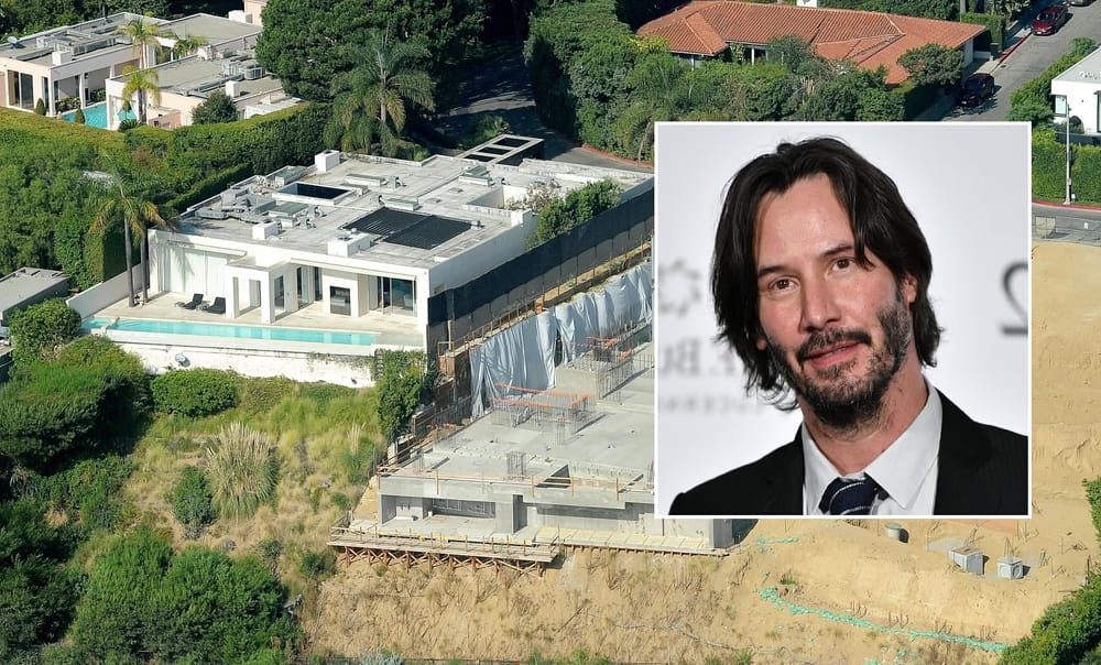 Enmascarados se metieron a la mansión de Keanu Reeves y robaron una costosa arma imagen de la publicación