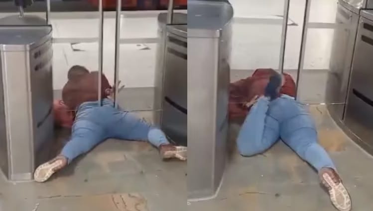 VIDEO. Mujer queda atrapada en TransMilenio por negarse al pago imagen de la publicación