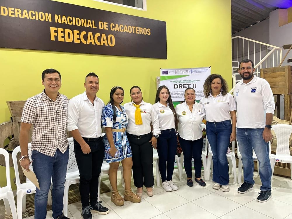 Apoyo a mujeres productoras de cacao en Rionegro imagen de la publicación