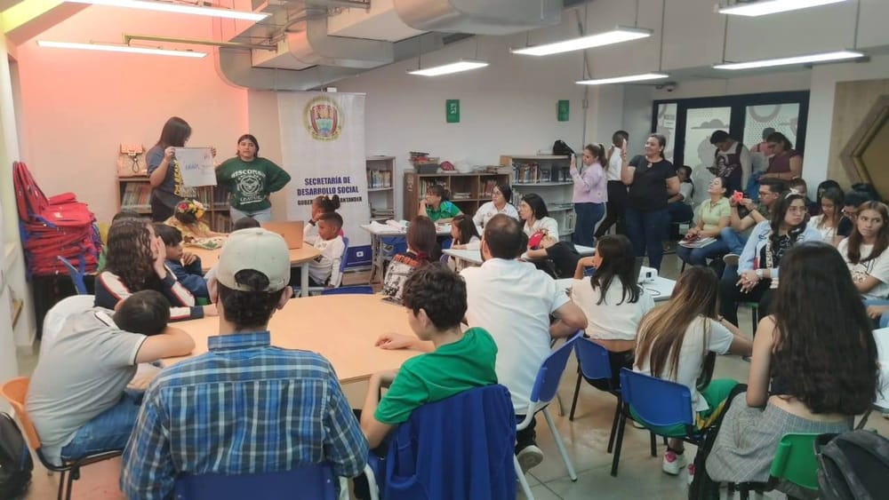 Niños y adolescentes de Santander protagonizaron mesa de desarrollo imagen de la publicación