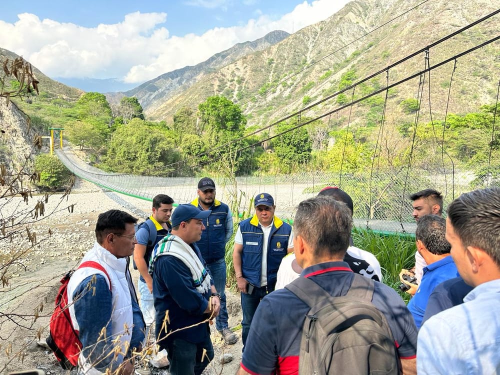 Contratista tiene 15 días para corregir fallos en puente peatonal de Cepitá imagen de la publicación