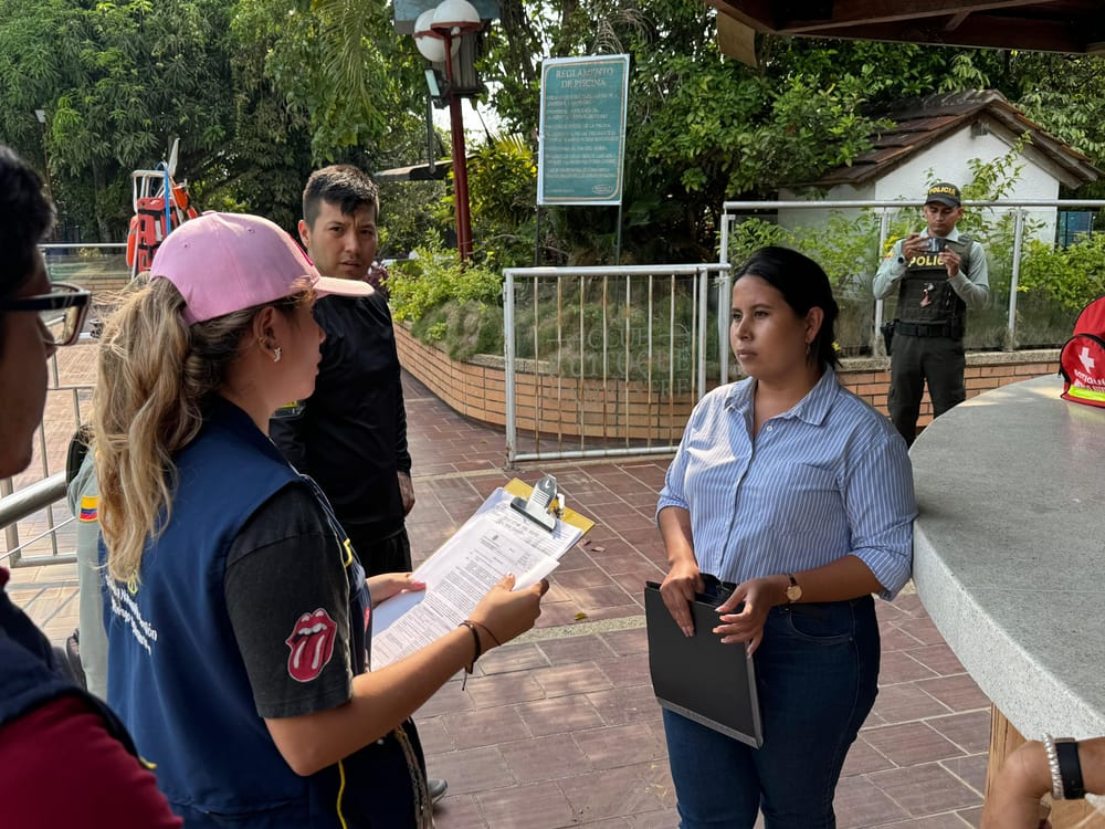Autoridades de Floridablanca supervisan balnearios y piscinas imagen de la publicación