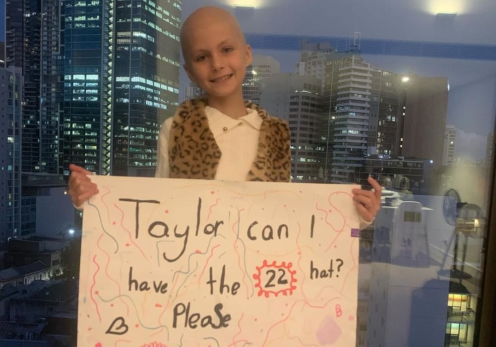 VIDEO. Taylor Swift cumplió el sueño de una niña con cáncer en su concierto imagen de la publicación