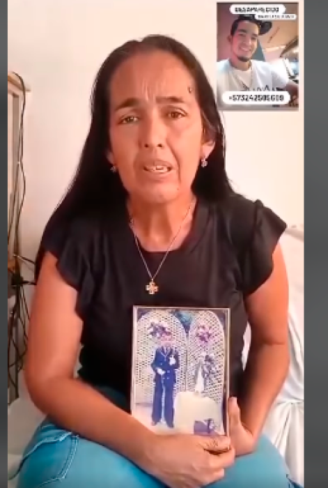 Madre clama por liberación de su hijo, un vendedor que desapareció en el sur de Bolívar imagen de la publicación