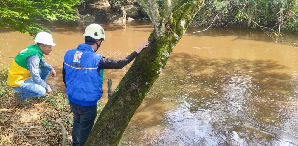 CAS supervisa condiciones hidrológicas en la cuenca del Río Oibita ante altos caudales imagen de la publicación