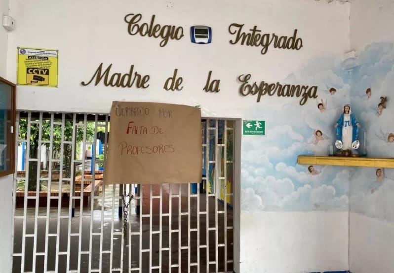 Colegio en Sabana de Torres suspende actividades por falta de profesores imagen de la publicación