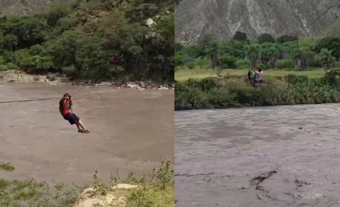 VIDEO. Niños atraviesan río Chicamocha para llegar a la escuela imagen de la publicación