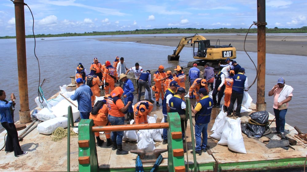 Gobernación y OGRD trabajan para prevenir desastres en el Río Magdalena imagen de la publicación
