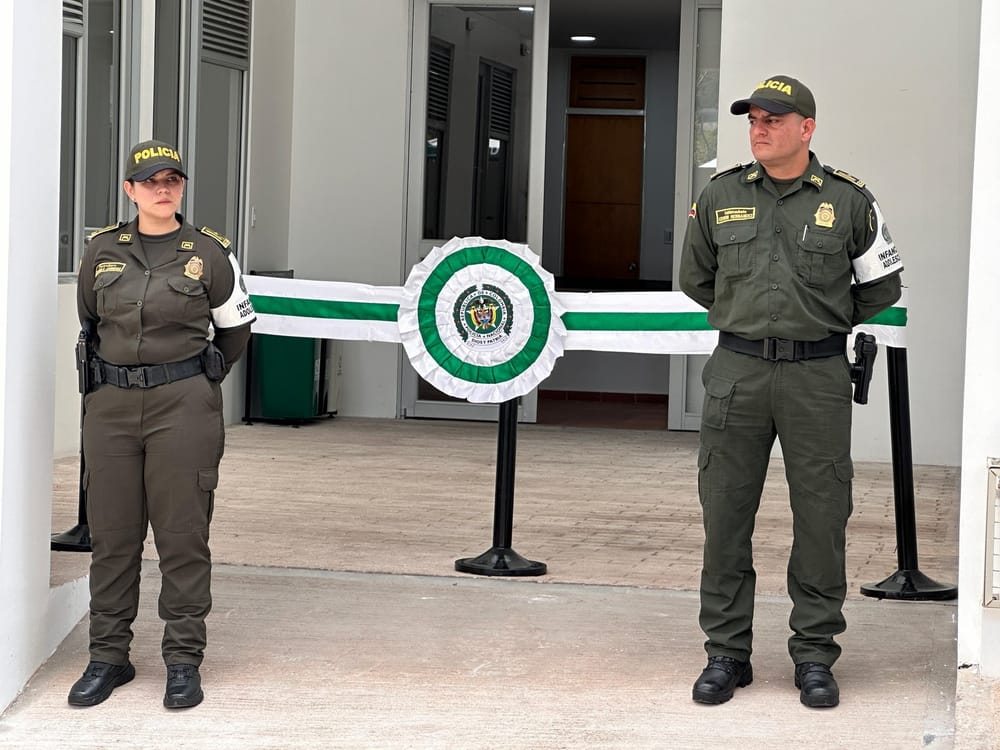 Inaugurada nueva estación de Policía en Guacamayo, Santander imagen de la publicación