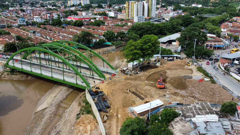 Obras en el Centro Histórico de Girón provocan cierres viales imagen de la publicación