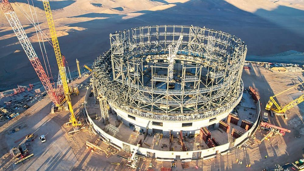 Chile construye el telescopio más grande del mundo en el desierto de Atacama imagen de la publicación