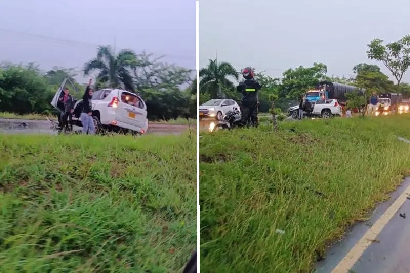 Funcionarias de la Gobernación del Tolima en estado crítico tras accidente vial imagen de la publicación