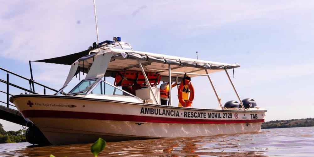 Cruz Roja recibe ambulancia medicalizada de Japón para atención en el río Magdalena imagen de la publicación