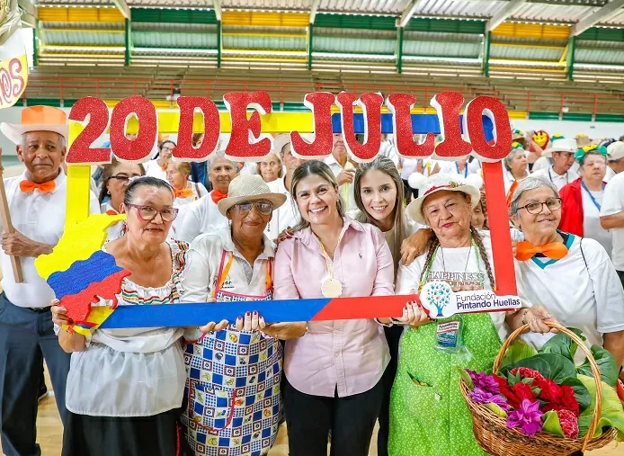 Centros Vida de Floridablanca festejan el Día de la Independencia imagen de la publicación