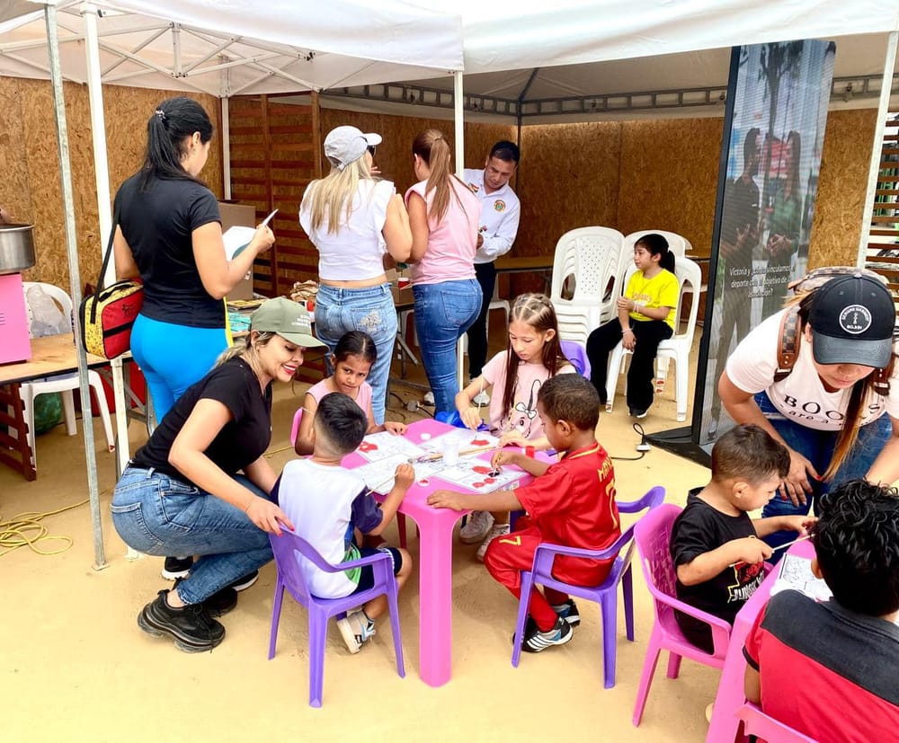 Barrio Miraflores recibe la oferta institucional de la Gobernación de Santander imagen de la publicación