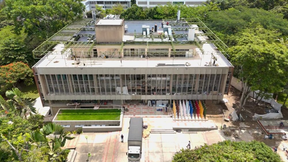 Finaliza proyecto de reforzamiento estructural en la Biblioteca Central de la UIS imagen de la publicación