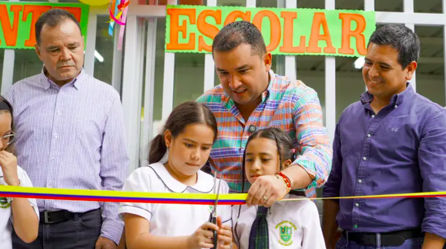 Inauguran comedor escolar en Colegio Isidro Caballero Delgado Sede B imagen de la publicación