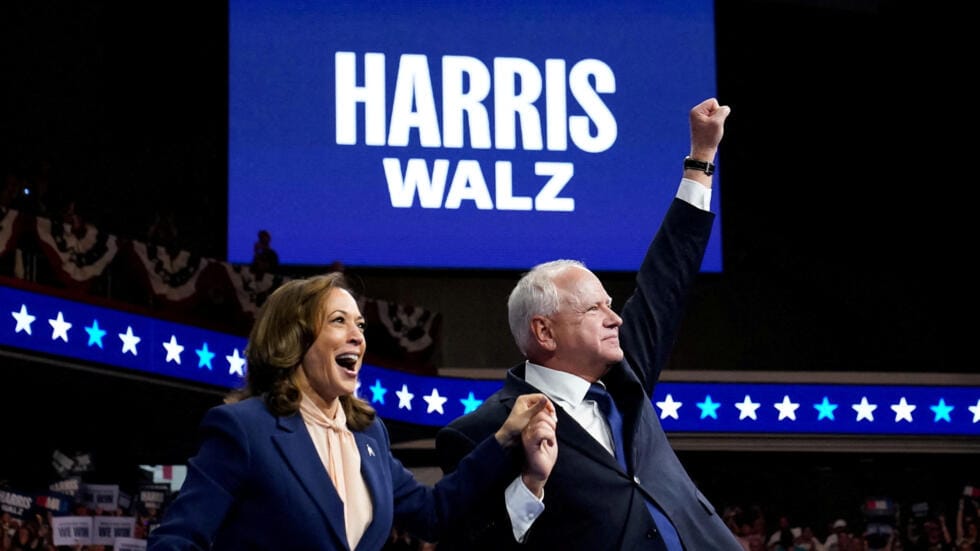 Tim Walz es elegido como candidato a la vicepresidencia por Kamala Harris imagen de la publicación