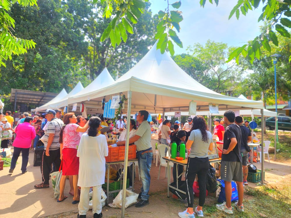 Mercado campesino triunfó en Paseo del Puente II imagen de la publicación