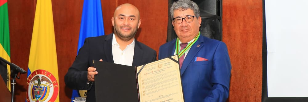 Patricio López Jaramillo, Rector de UDES, recibe la Orden ‘Luis Carlos Galán Sarmiento’ imagen de la publicación