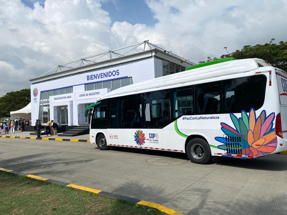 BYD impulsa la movilidad eléctrica en la COP16 con la “Ruta Sostenible” imagen de la publicación