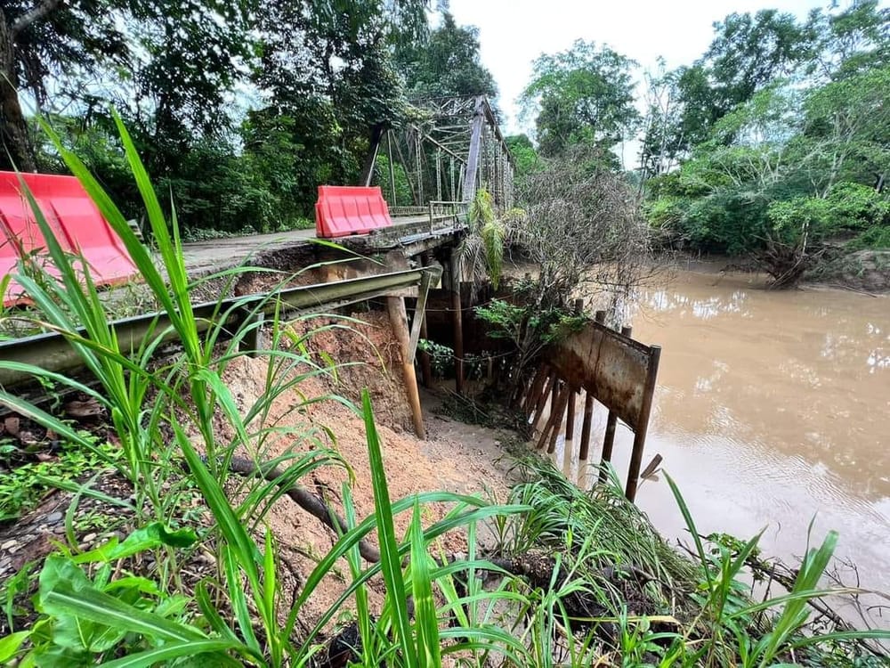 Puente Oponcito en peligro: Más de 26 mil habitantes podrían quedar incomunicados imagen de la publicación