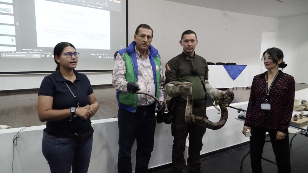 La CAS realizó capacitación sobre manejo de serpientes y sueros antiveneno imagen de la publicación