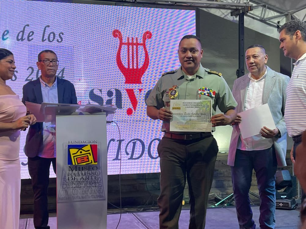 Reconocimiento al Subintendente Emilio Gutiérrez Yance en la Noche de los Mejores 2024 imagen de la publicación