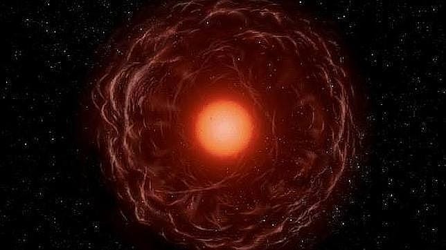 Astrónomos logran primera imagen de una estrella fuera de la Vía Láctea: WOH G64 imagen de la publicación