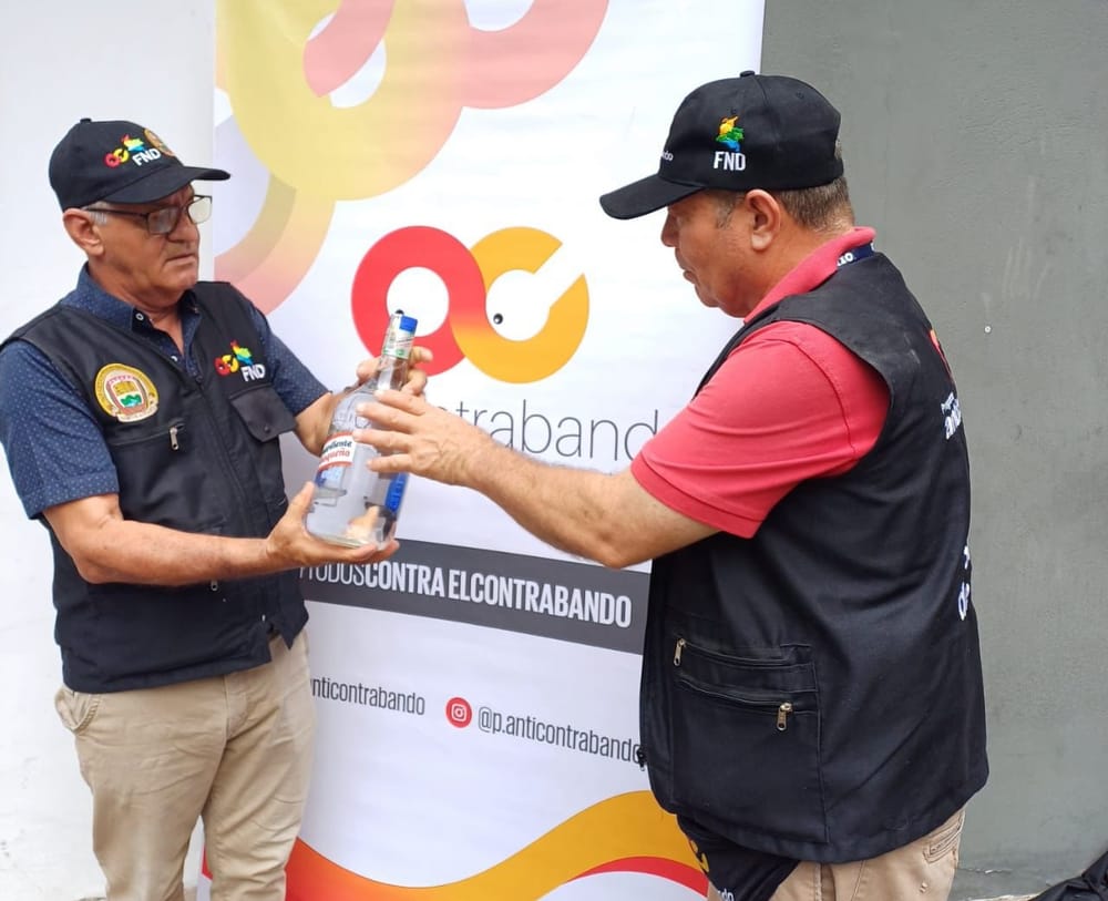 Más de 200 botellas de licor fueron incautadas en San Gil imagen de la publicación