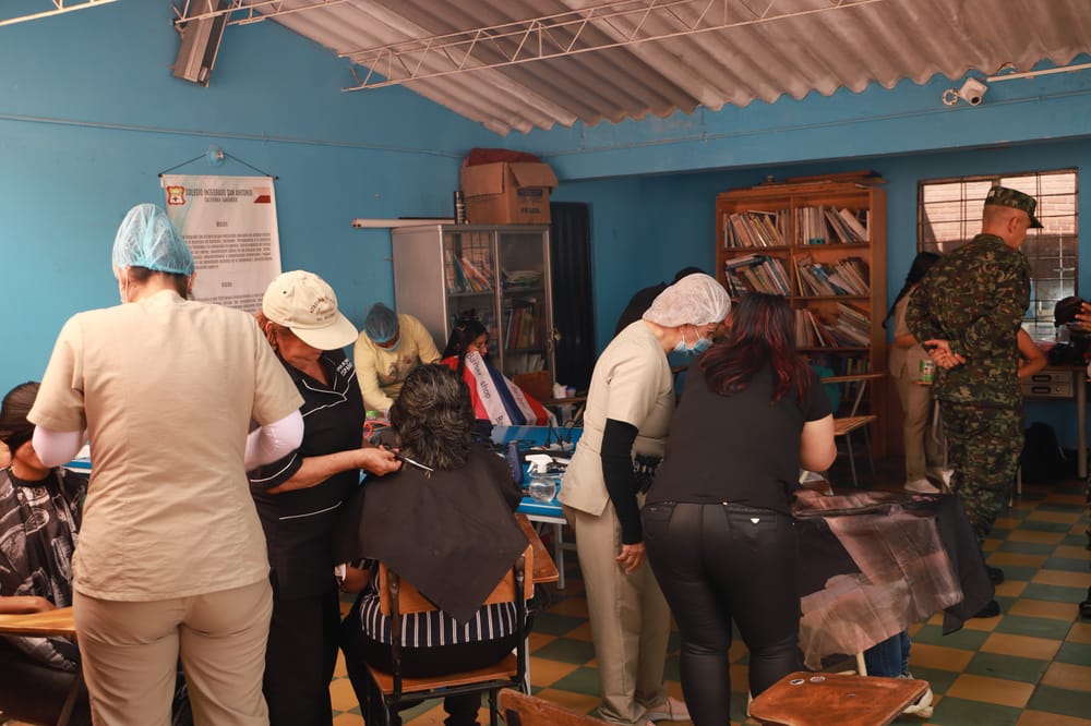 Ejército Nacional llevó salud y recreación a 300 habitantes de California imagen de la publicación