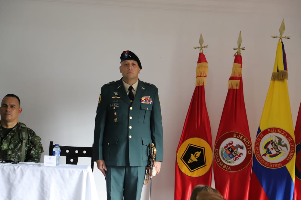 Mayor Ricardo Calderón asumió como nuevo comandante del Gaula Militar en Santander imagen de la publicación