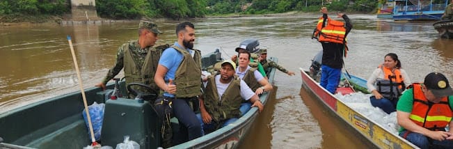 160 mil alevinos fueron liberados en el río Magdalena imagen de la publicación