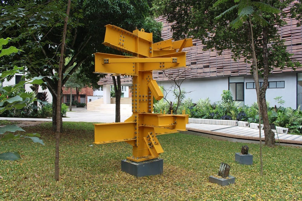 ‘Conexiones’, la escultura que facilita el entendimiento de las estructuras de acero imagen de la publicación