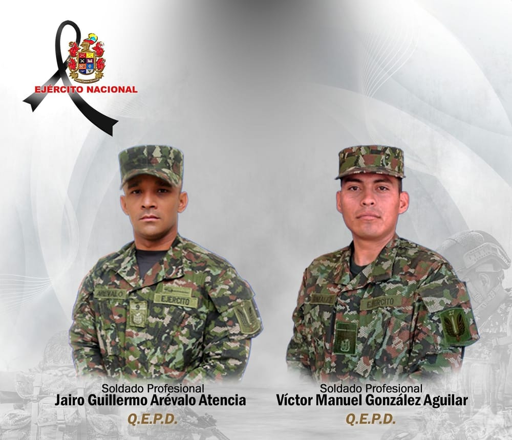 Mueren dos soldados en medio de posible “fuego amigo” en Saravena (Arauca) imagen de la publicación
