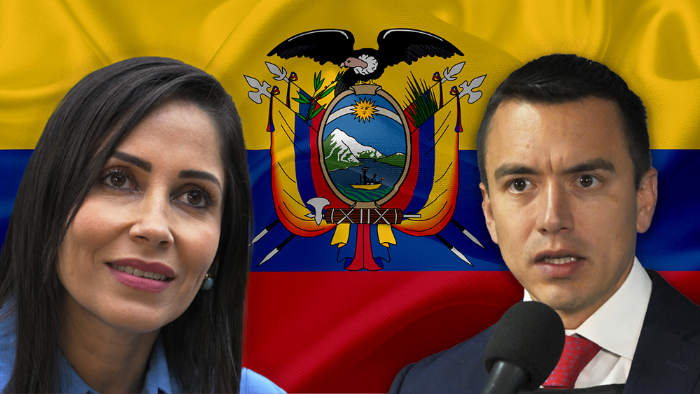 Luisa González y Daniel Noboa van a segunda vuelta en Ecuador imagen de la publicación