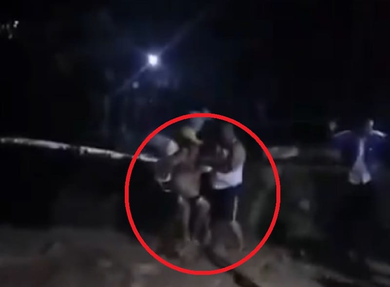 Rescatado un hombre del río Hato en medio de torrencial aguacero en Piedecuesta imagen de la publicación