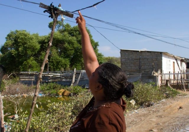 Comunidad exige la mejora del servicio de energía en el sur de Bolívar imagen de la publicación